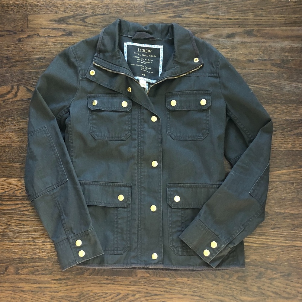 Olive Green J Crew Jacket